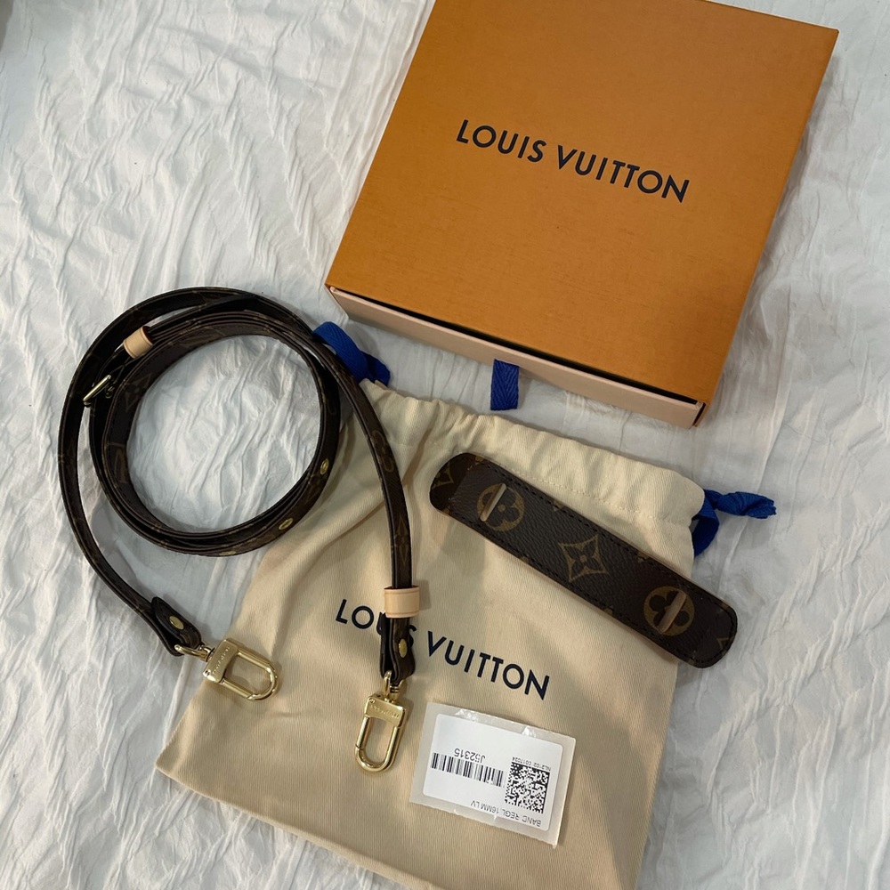 NEW Louis Vuitton Adjustable Shoulder Strap Mono